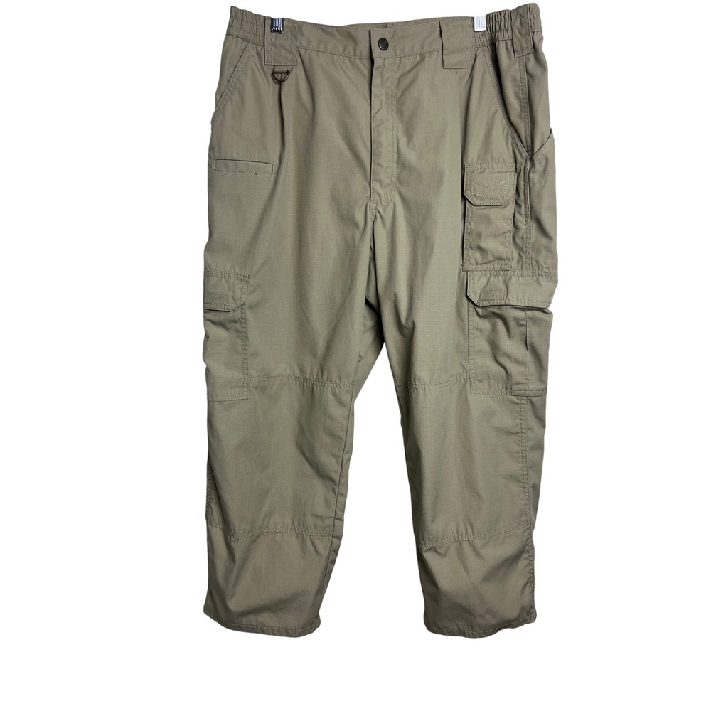 5.11 Tactical Cargo Pants Mens 36x30 Khaki‎ Ripstop TDU Work Utility Outdoor A02
